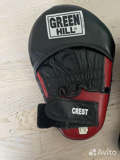 Боксерские лапы green hill