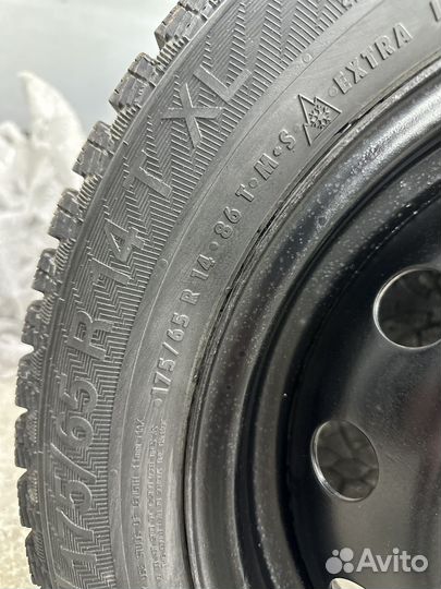 Штамповки с зимней резиной шипы