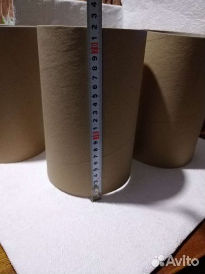 Цилиндры, втулки картонные для рукоделия