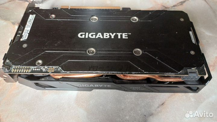 Видеокарта Gigabyte Fan stop rx 480 8 gb