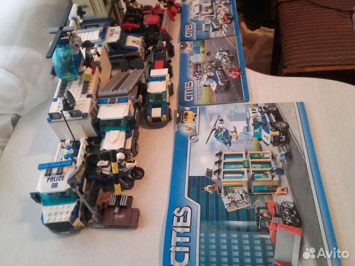 Lego cities,3 набора с инструкциями,2017г.оригин