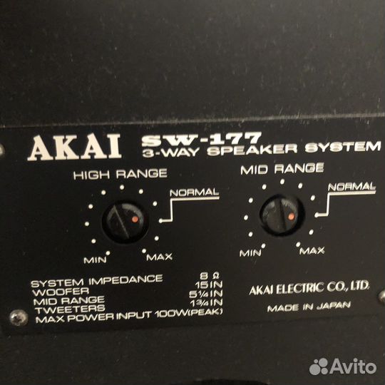 Колонки Akai