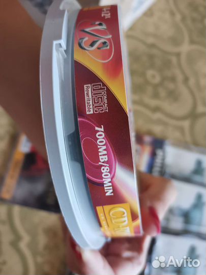 Диски DVD+RW и CD-RW