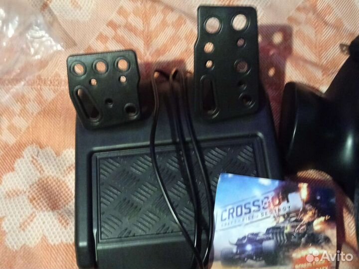 Игровой руль с коробкой передач