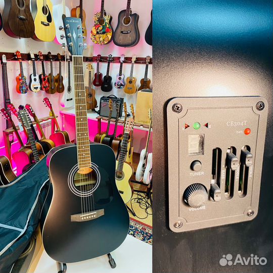 Электроакустическая гитара Parkwood (+Чехол)