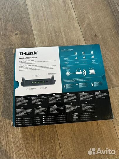 Роутер router D-Link wireless N 300