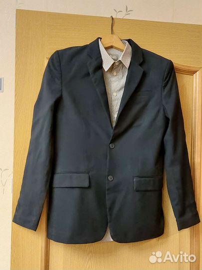 Костюм школьный HM 170 размер, доп.брюки и рубашка