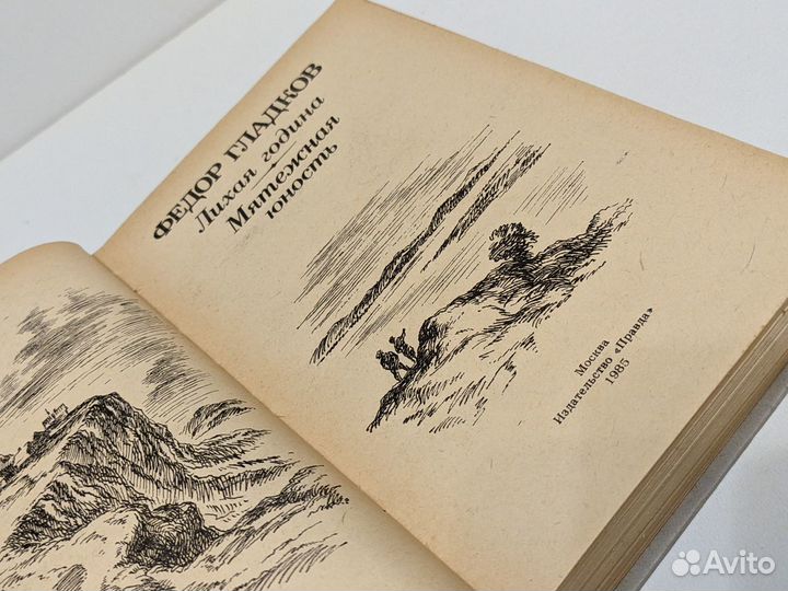 Федор Гладков. Лихая година. Мятежная юность. 1985