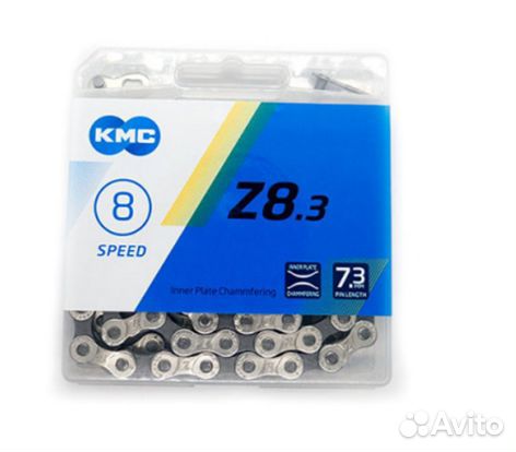 Цепь велосипедная 116зв. 1/2