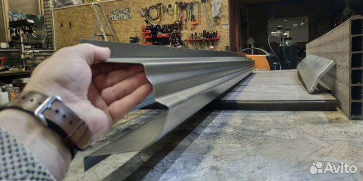 Пороги ремонтные fiat Idea 1