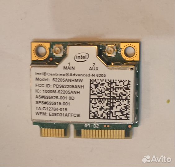 Mini PCI Express Wi-Fi адаптер