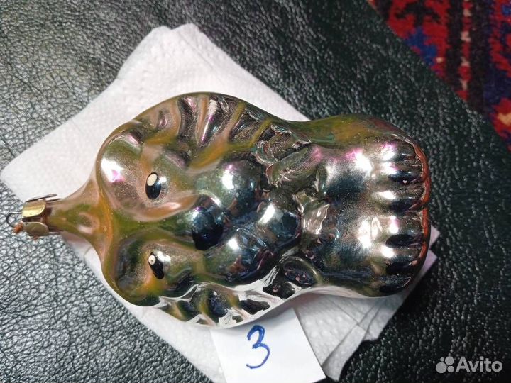 Елочные игрушки СССР звери