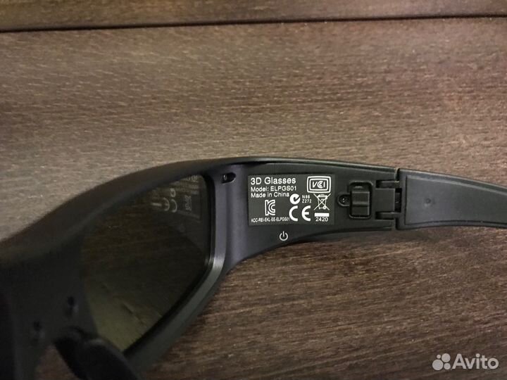 3D-очки Epson elpgs01