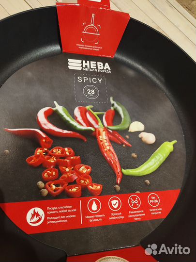 Сковорода Нева 28см