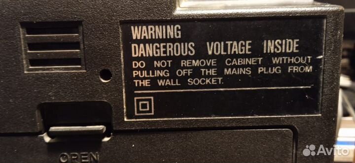 Кассетный магнитофон sharp QT-90ZG