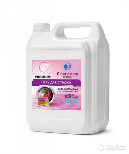 Гель для стирки Gloss Sistem Original 5 л