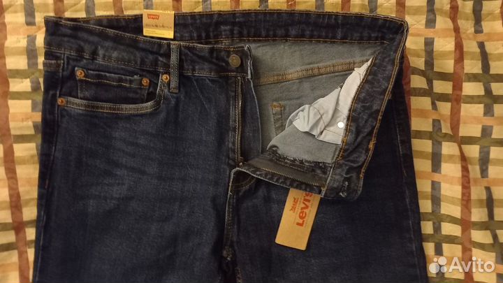 Джинсы levis 511 Slim- Stretch размер 38-32