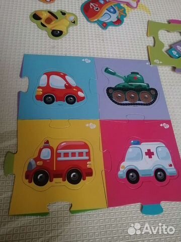 Пазлы для малышей, maxi пазлы