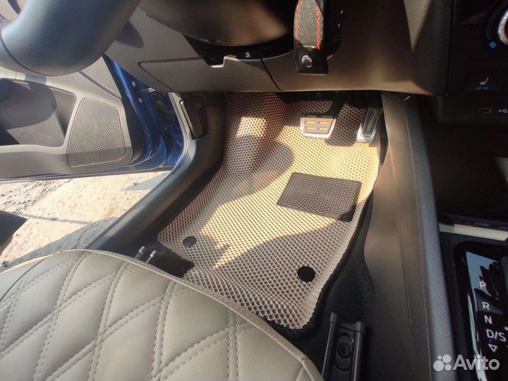 Коврики Ева в автомобиль с бортами