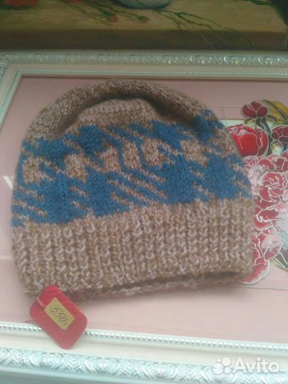 Шапки вязаные новые