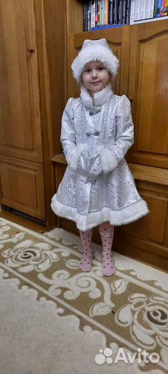 Костюм Снегурочки для девочки