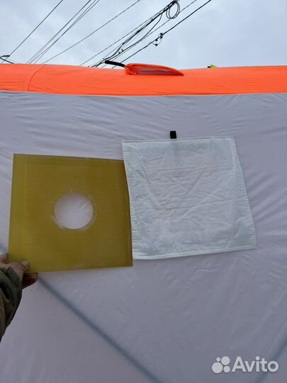 Палатка для зимней рыбалки куб 3