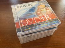DVD+R philips 16x оригинал 10шт