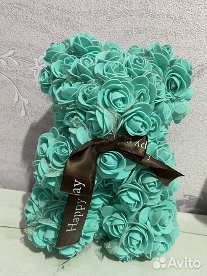 Мишка из роз