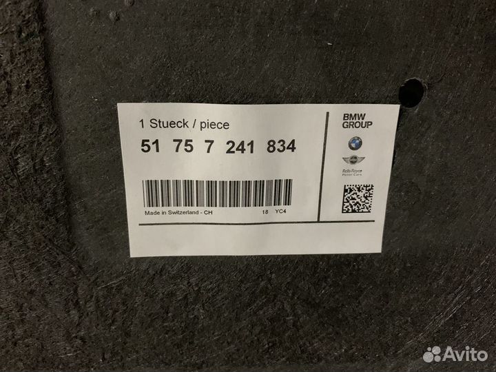 Накладки нижней части кузова BMW