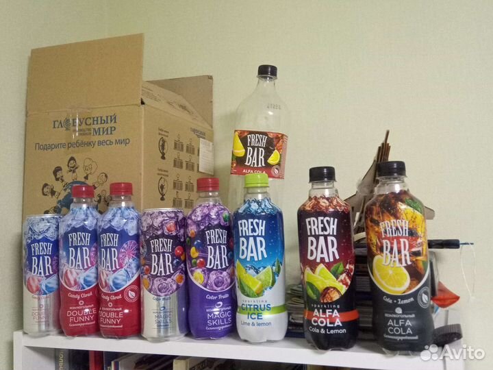 Бутылки Fresh Bar