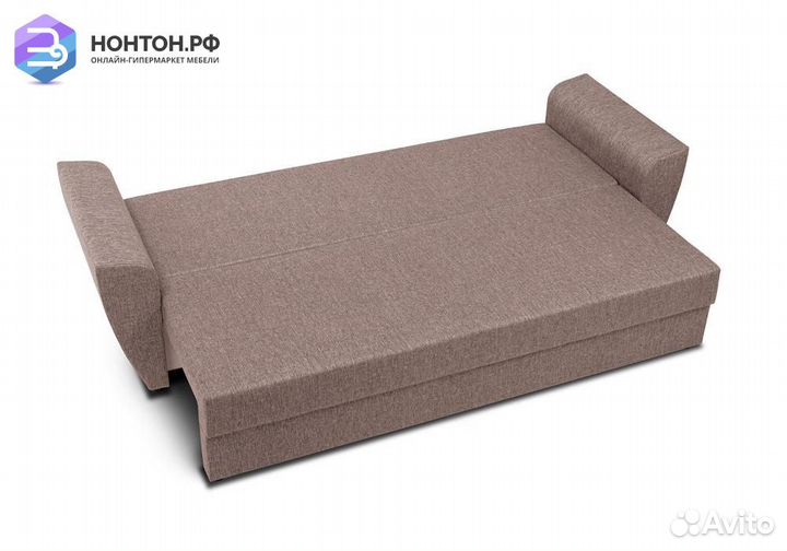 Диван еврокнижка Амстердам бежевый