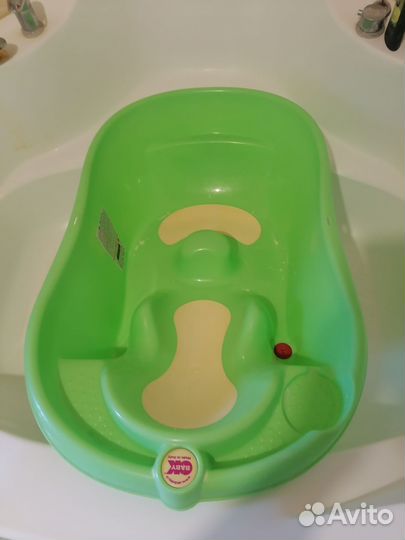 Ванночка для купания с термометром