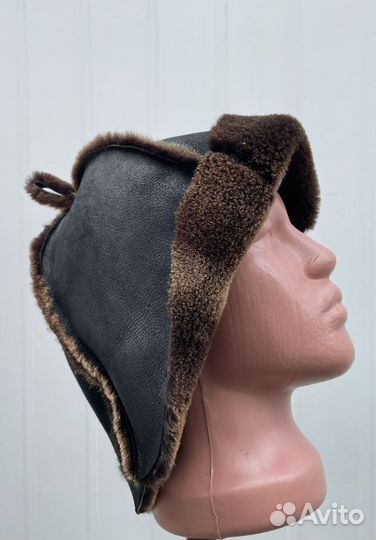 Банная шапка из овчины