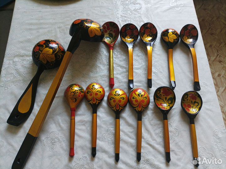 Посуда хохлома