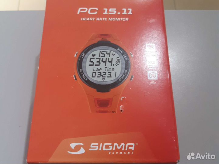 Пульсометр Sigma Sport PC 15.11 (2019) red