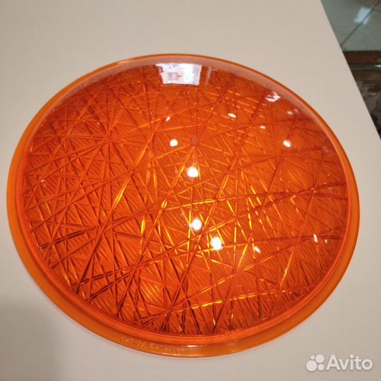 Линза, Светофильтр желтый для светофора СССР