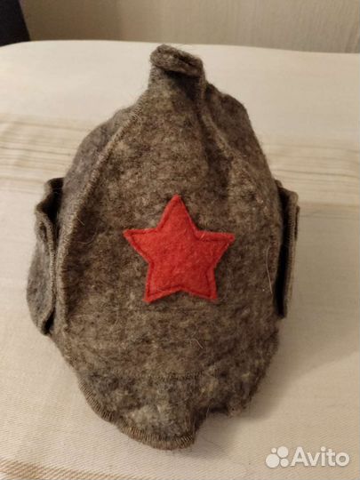 Шапка войлочная для бани