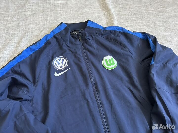 Олимпийка Nike dri fit Wolfsburg Оригинал