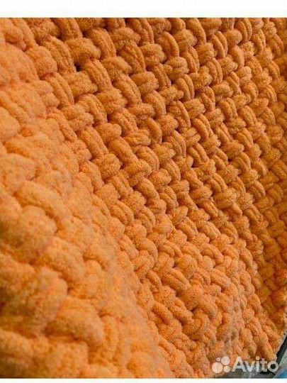 Плед детский вязаный ручная работа