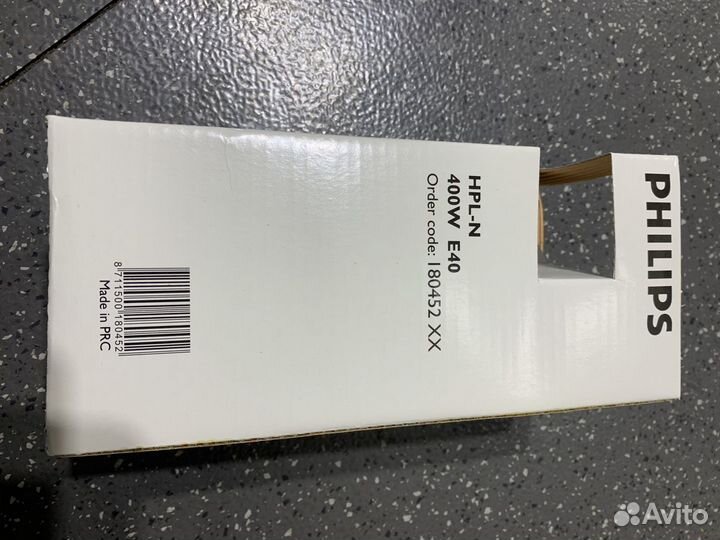 Лампа ртутная HPL-N 400W E40