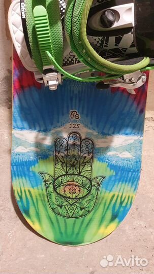 Сноуборд комплект детский 125