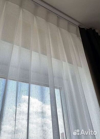 Лёгкие шторы Тюль Пошив