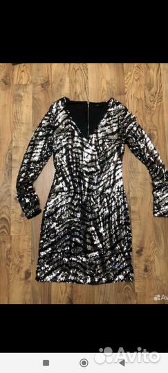 Вечернее платье с пайетками 46 размера