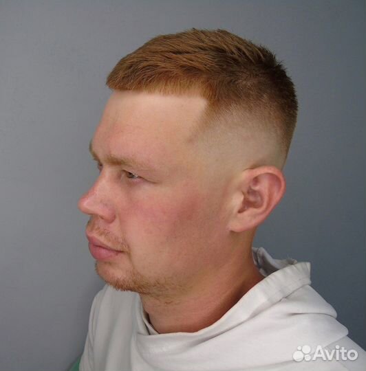 Модель на мужскую стрижку