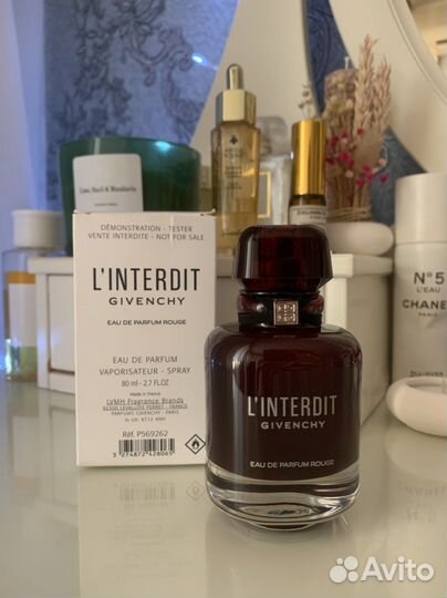 Givenchy l’interdit eau de parfum rouge