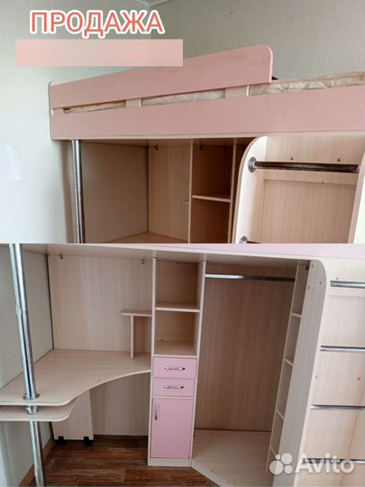 Кровать-чердак