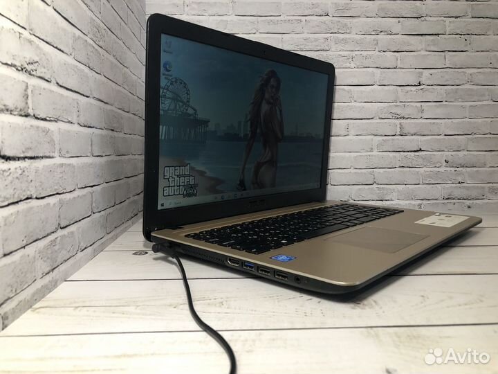 Как новый ноутбук asus N4000/4Gb