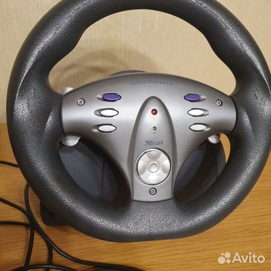 Игровой руль и педали trust FF380