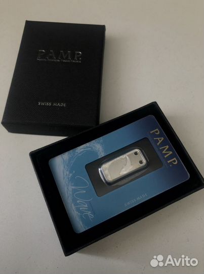 Слиток pamp. Серебро, Швейцария