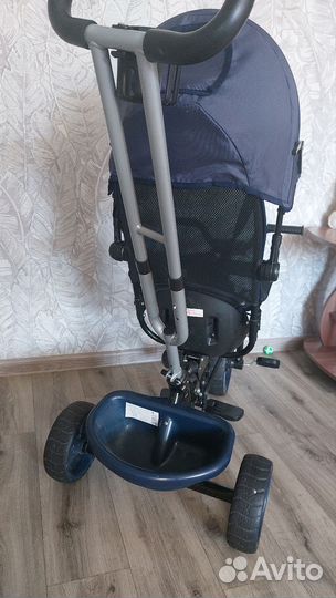 Велосипед с родительской ручкой